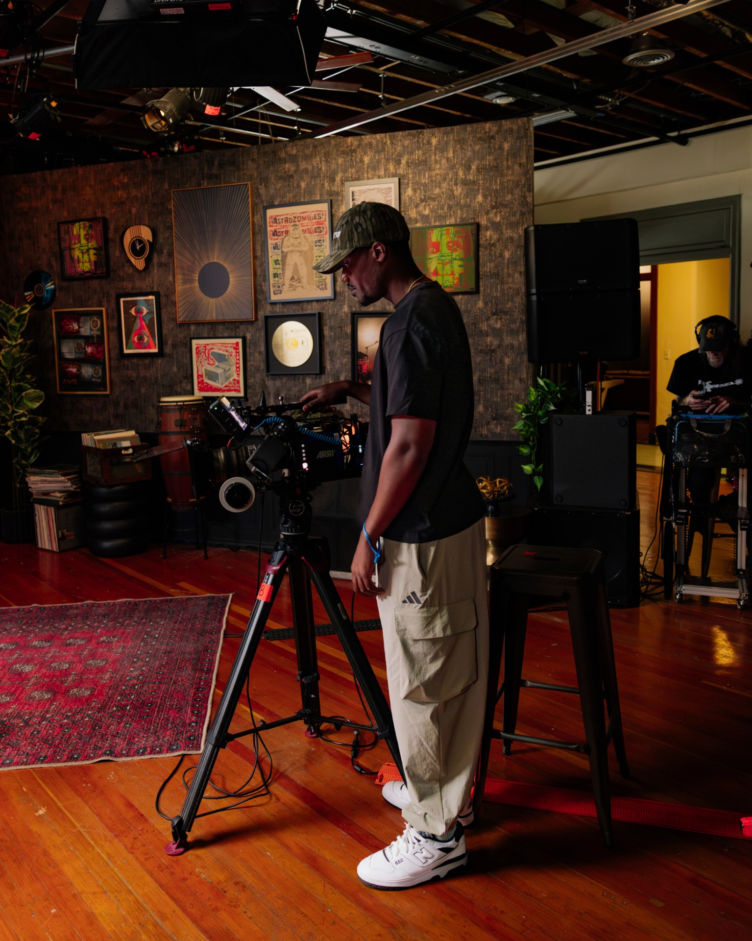 Darnell Bettis, behind the camera